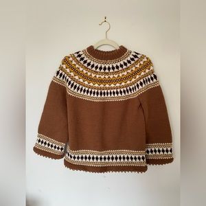 Vintage knitted sweater